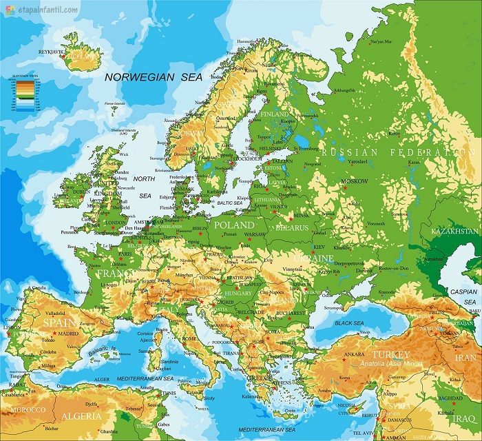 mapa-fisici-continente-europeo