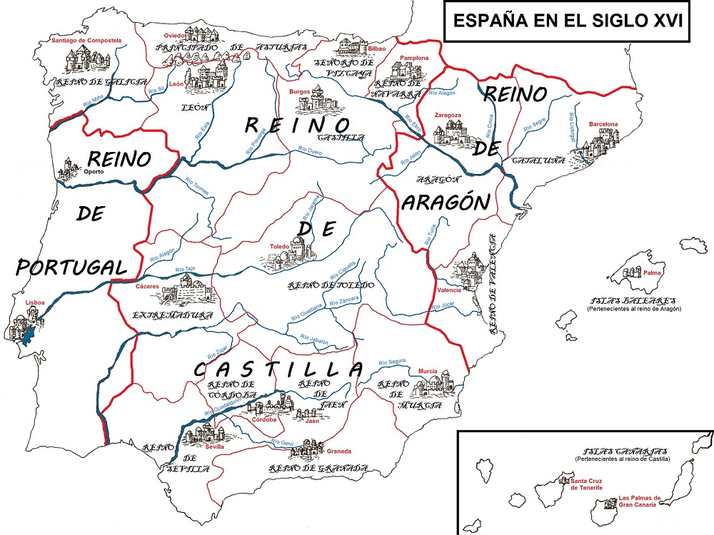 España-siglo-XVI-Castilla-León